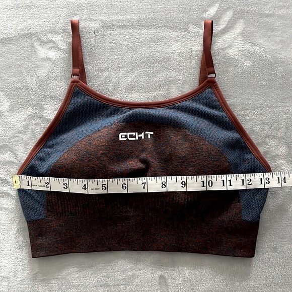 Echt Arise Key Sportsbra Navy and Dark Red Size L - Picture 13 of 16